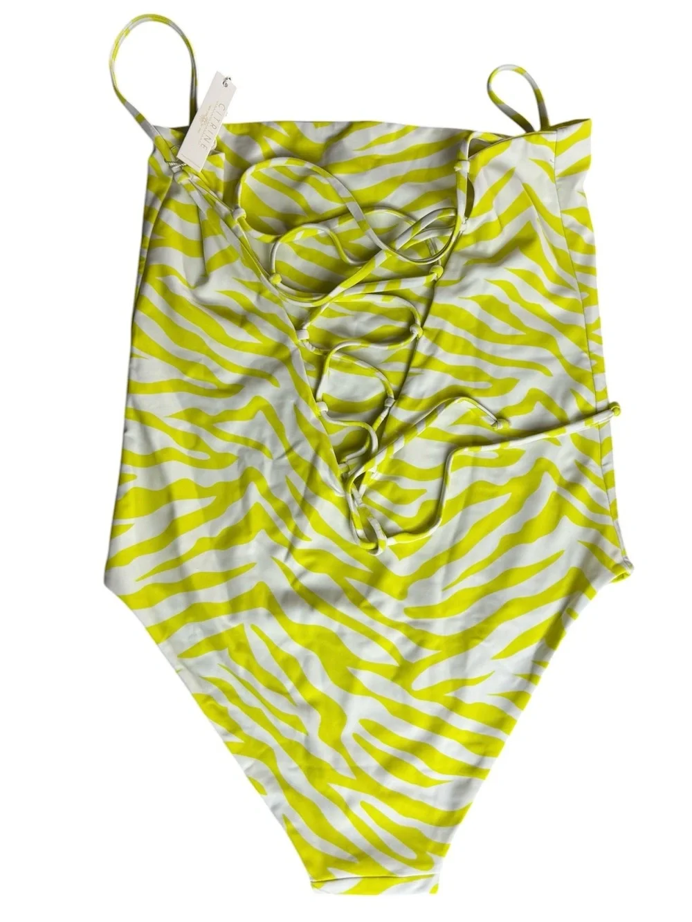 NEW Anthropologie Citrine Luna One Piece Swimsuit Size Large NWT$176